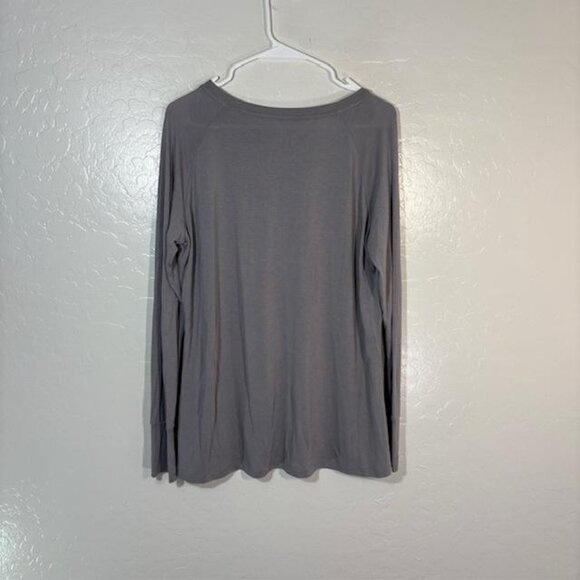 Free Fly Shirt Mens XL Gray Long Sleeve Bamboo Performance Thumbholes Outdoors - Picture 6 of 8